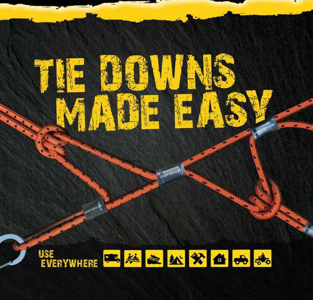 LOOP ROPE - The Revolutionary Tie Down System That's Fully Adjustable ...